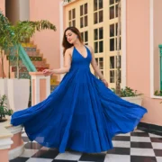 Beachy Blush Cotton Dress - Image 2